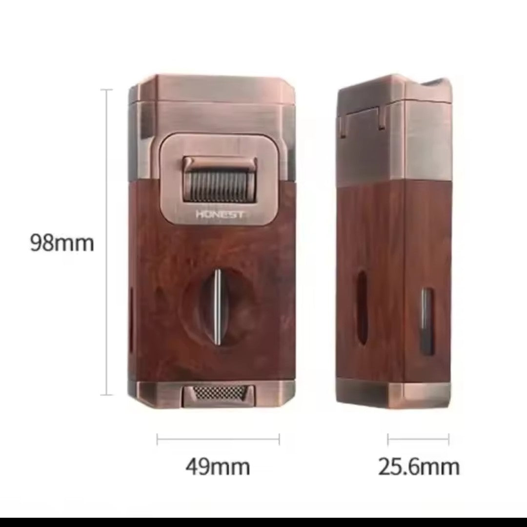 The Marcel Duo All-in-One Brown Lighter